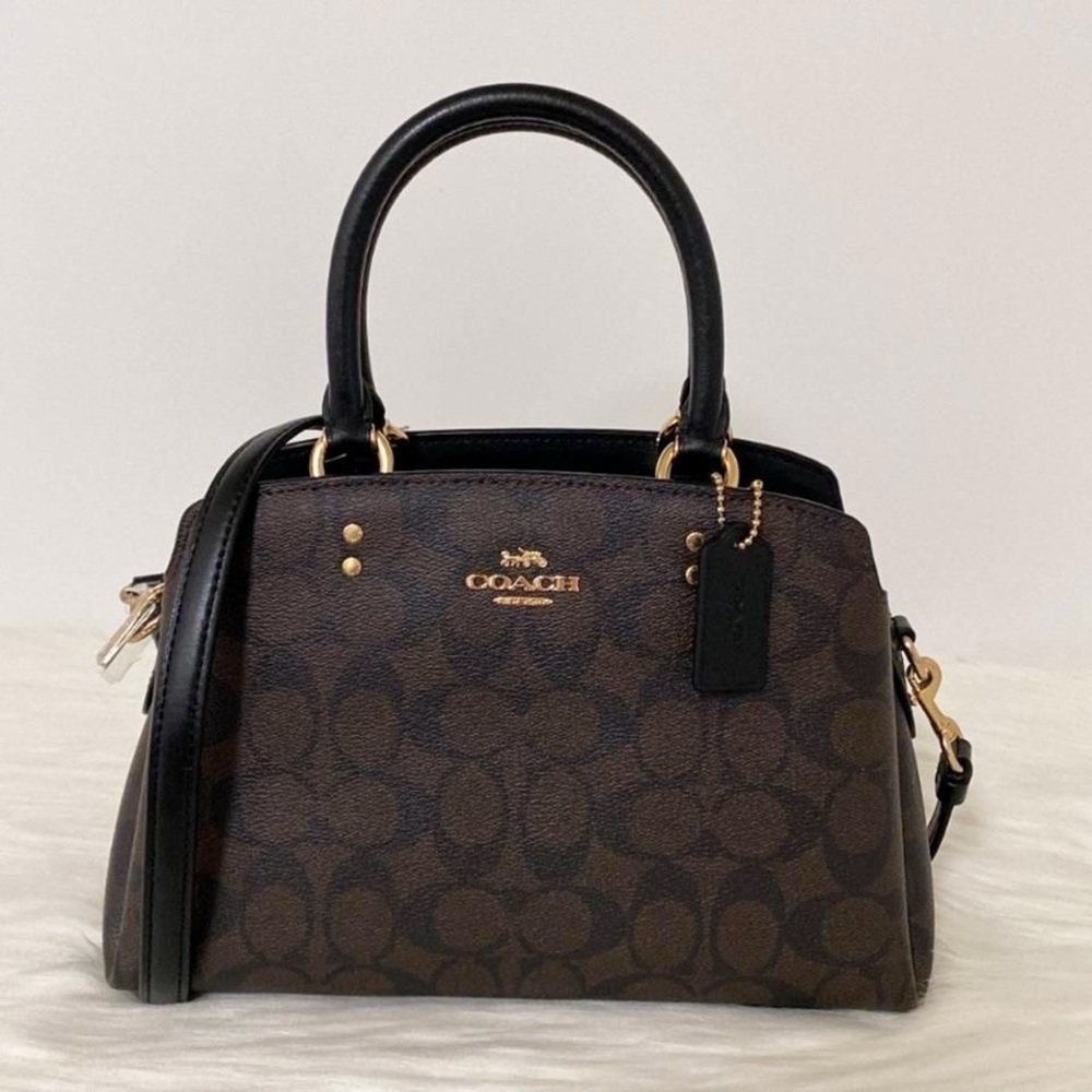 Coach Lillie Carryall In Signature Canvas handbag - Picture 11 of 13